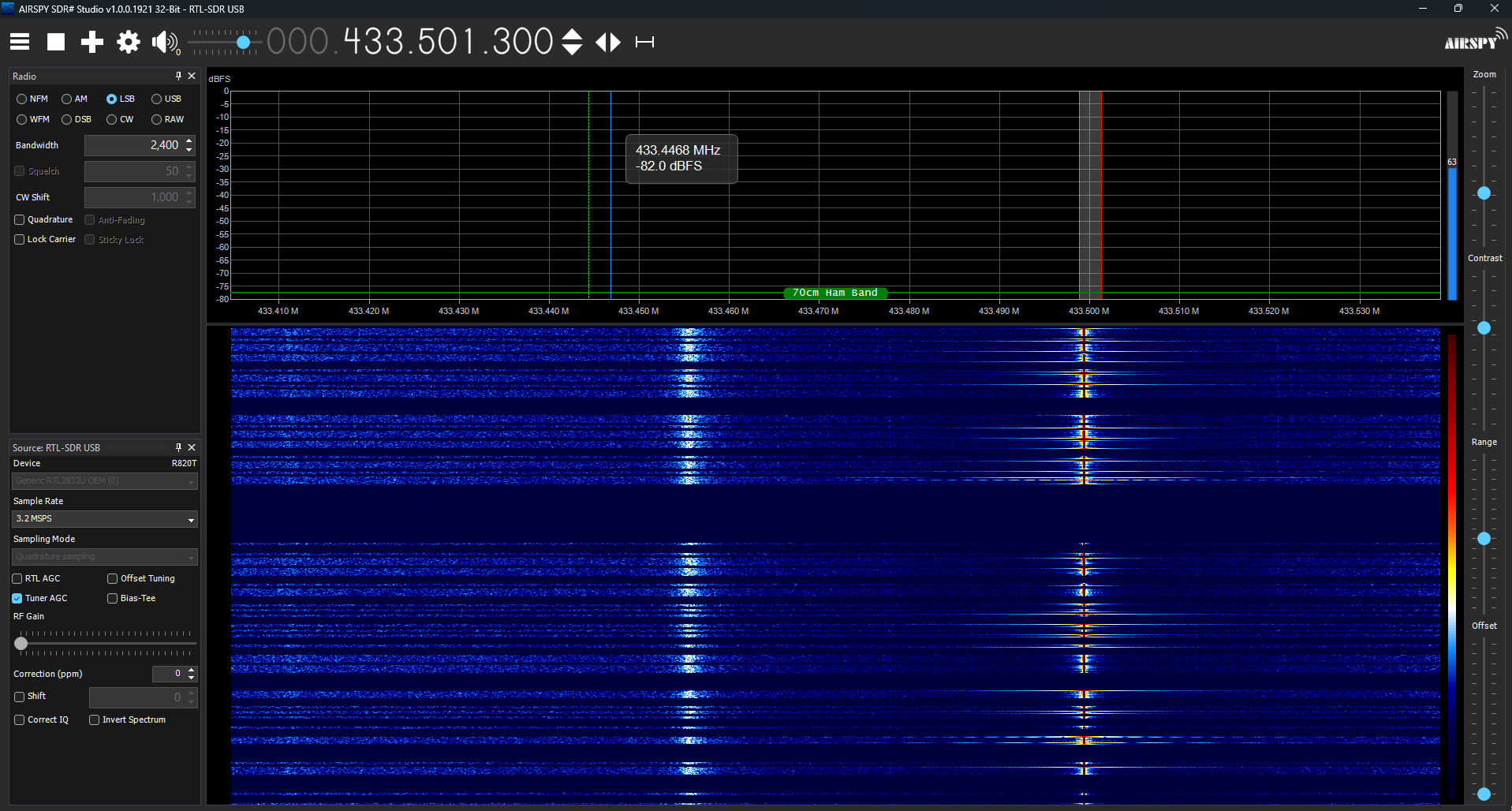 UHF CW Demo 1