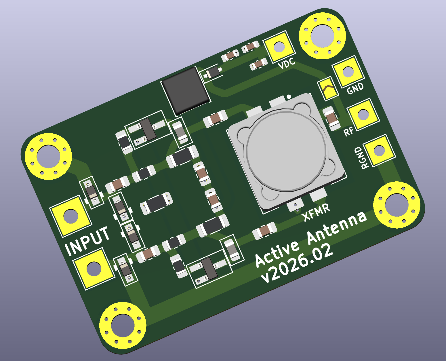 PA0FRI Active Antenna 2026 Render
