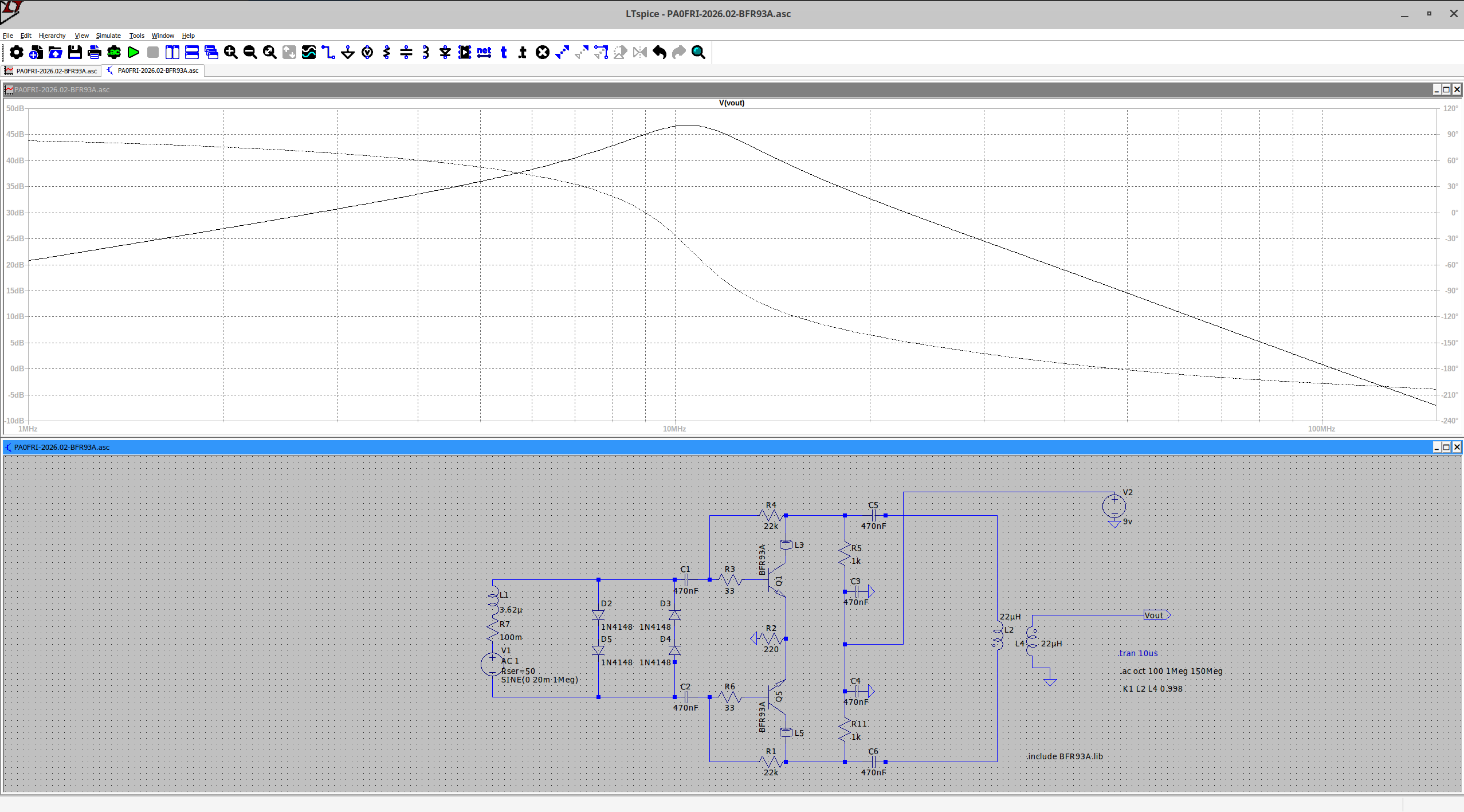 PA0FRI Active Antenna 2026 Sim 1