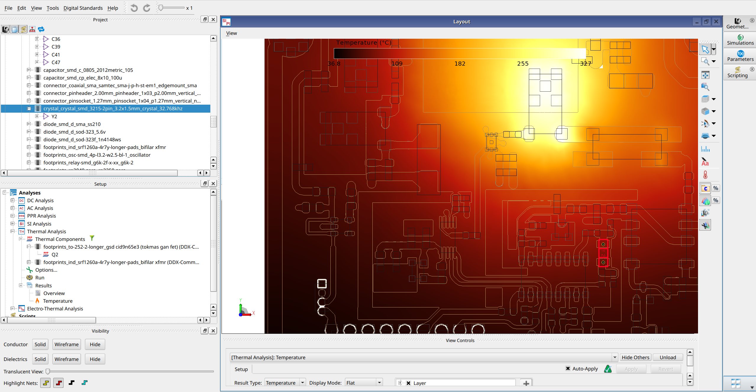 Failing PCB: Thermal coupling into TCXO region