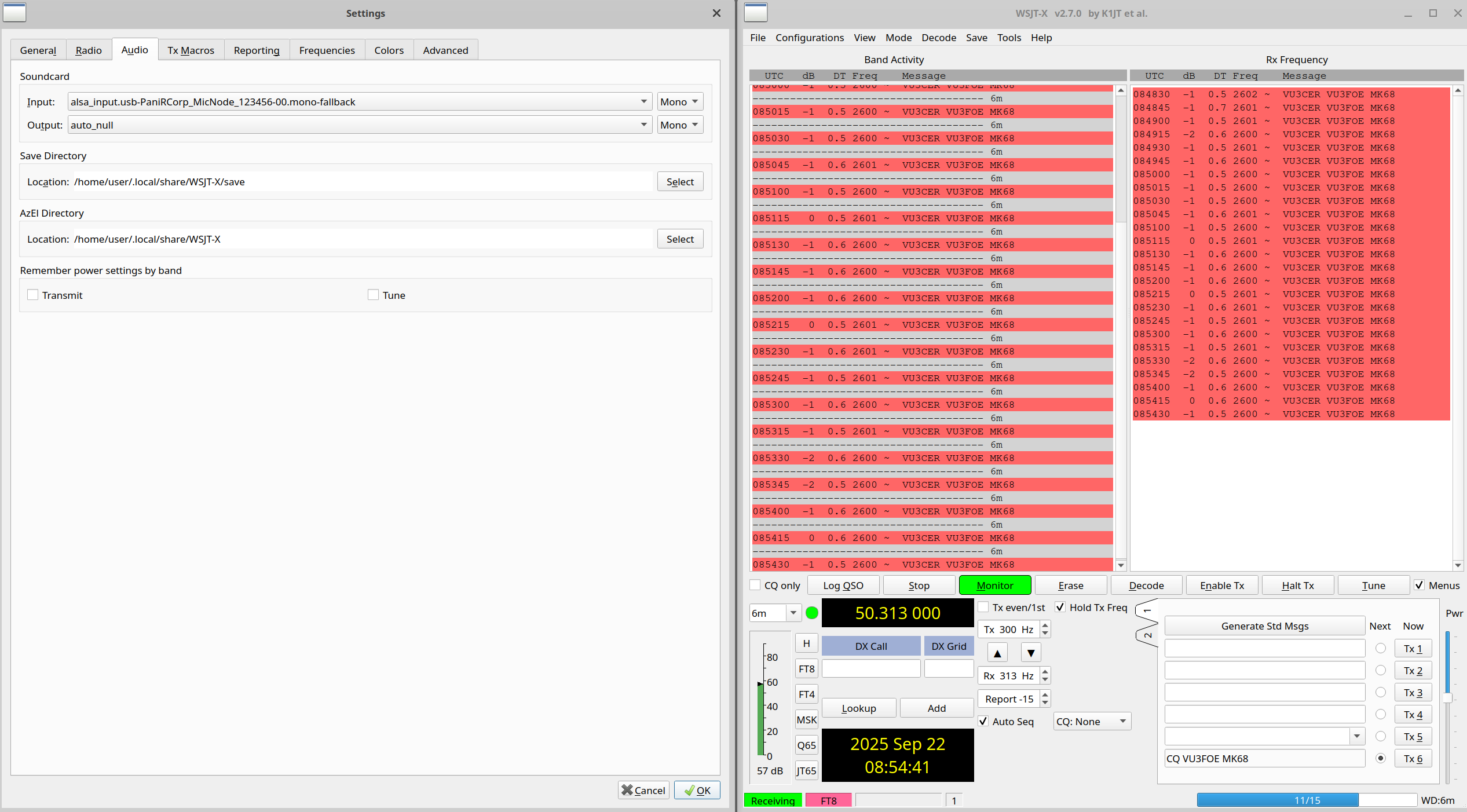 CD2003 6m with LNA 1