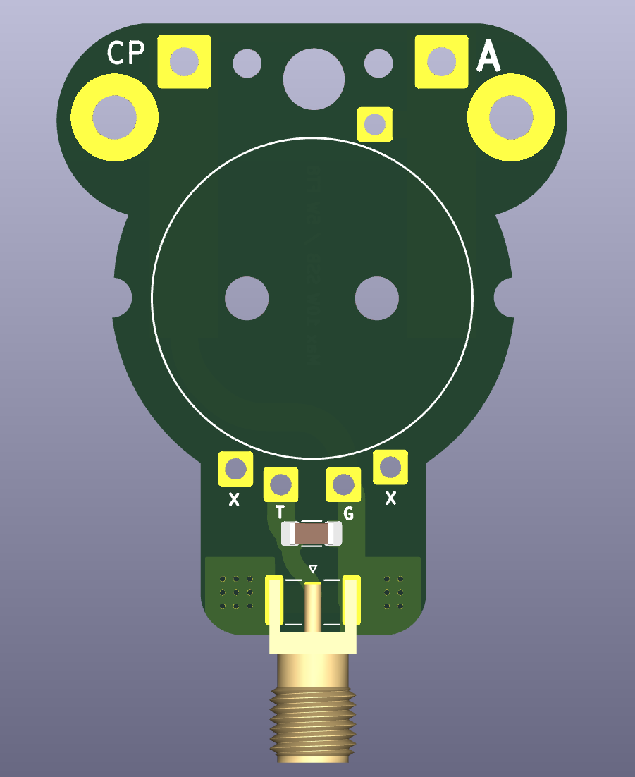 Tiny QRP EFHW antenna