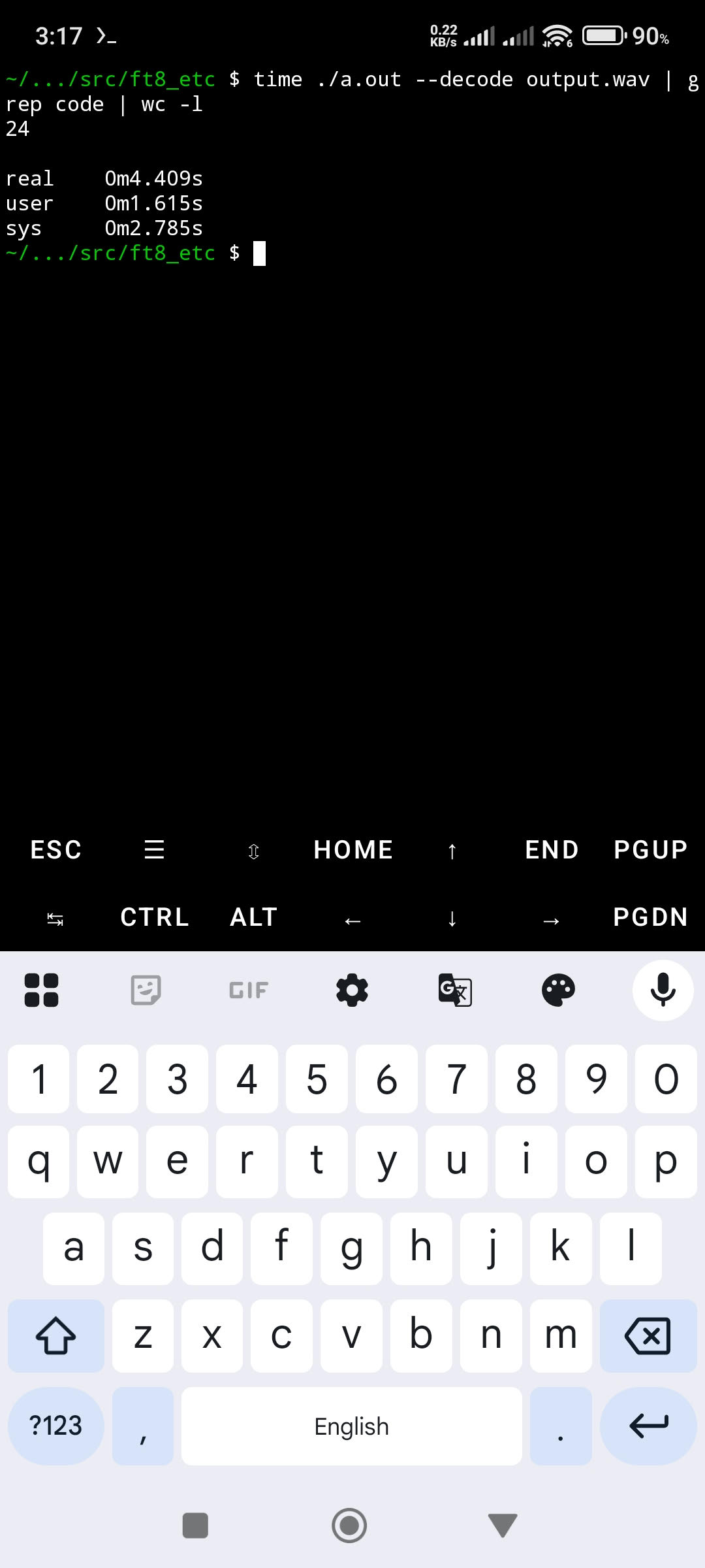 MSHV FT8 decoder on Android