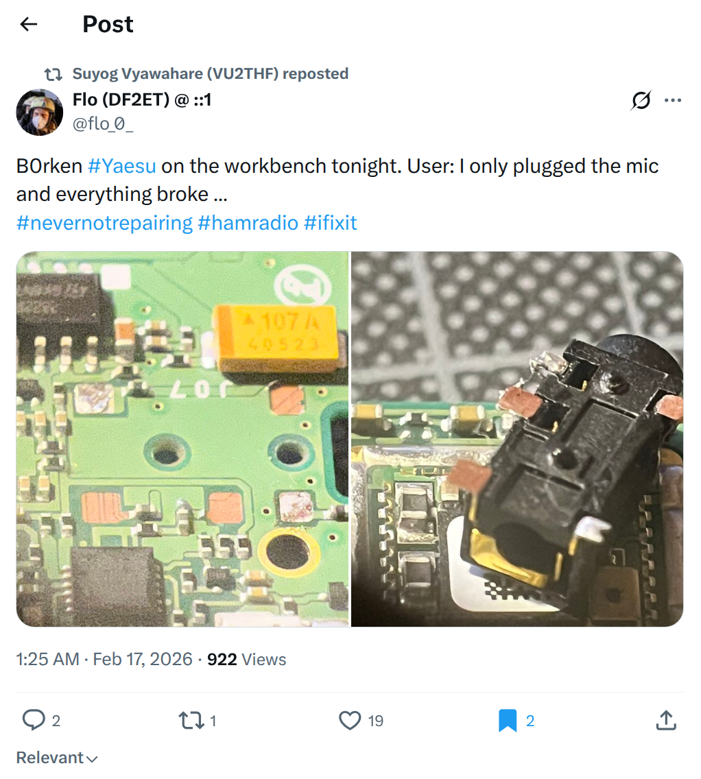 Weak SMD Audio Connector