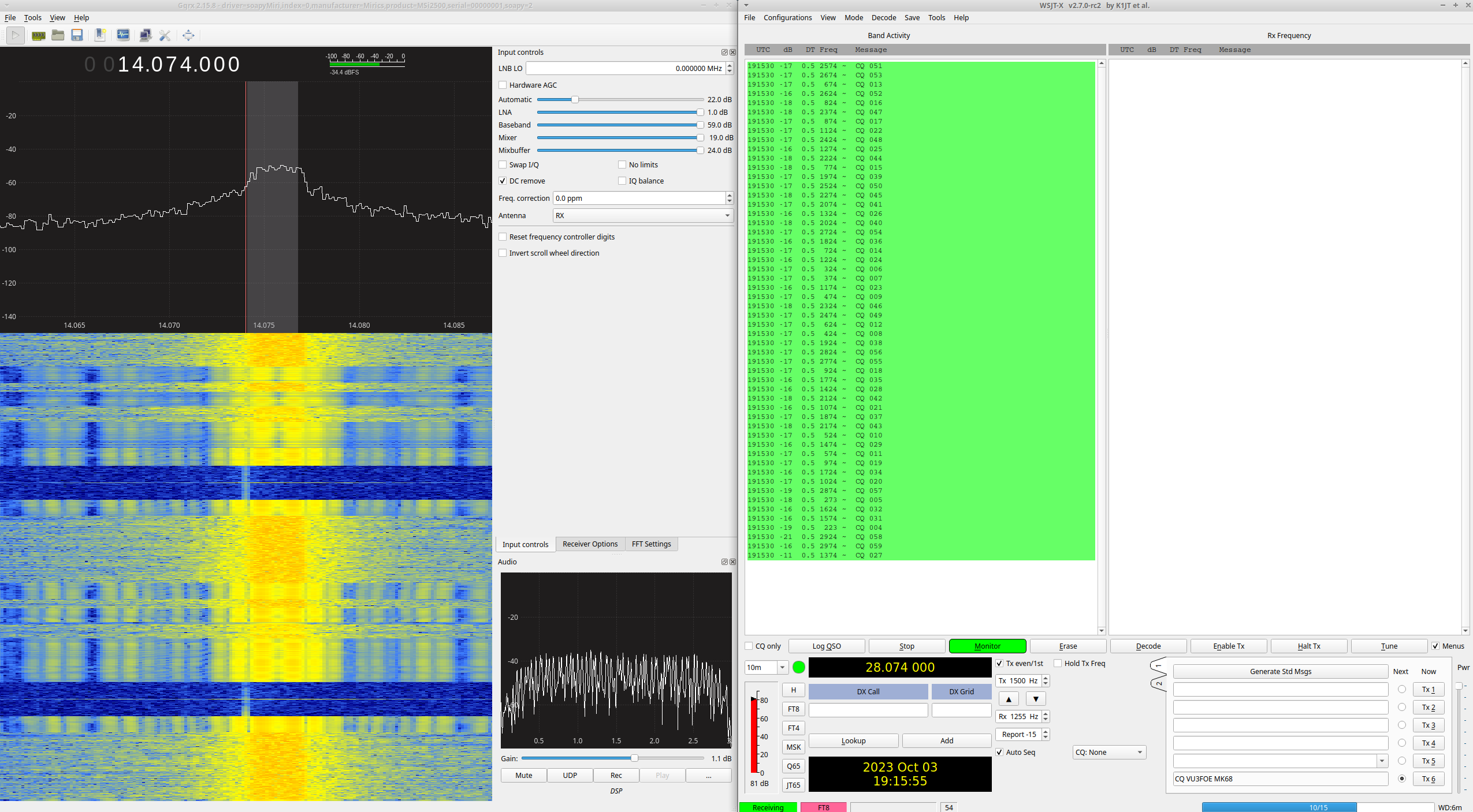 FT8 Full-Band Demo 2
